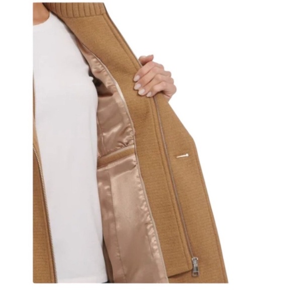 NEW! Gorgeous Calvin Klein Wool Blend Coat - Picture 10 of 14